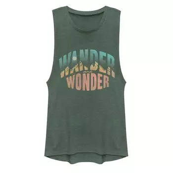 Майка с рисунком Wander & Wonder Muscle для юниоров