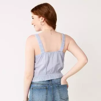 Майка с рюшами на талии SO Juniors' SO SO