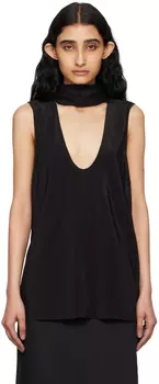 Майка с шарфом Helmut Lang