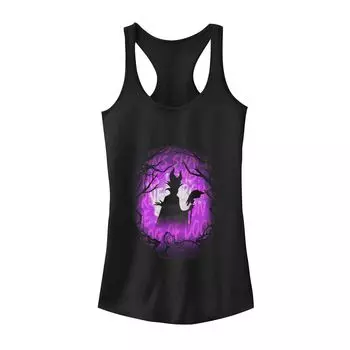 Майка с силуэтом «Спящая красавица Малефисенты» для юниоров фиолетового оттенка Disney