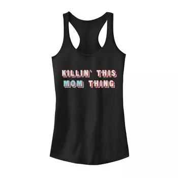 Майка с текстовым графическим изображением Killin' This Mom Thing для юниоров