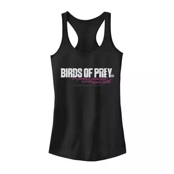 Майка с текстовым логотипом Birds Of Prey для юниоров Licensed Character