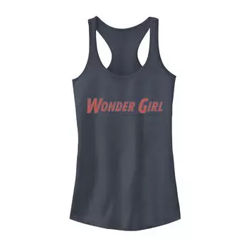 Майка с текстовым логотипом DC Comics Wonder Girl для юниоров Licensed Character