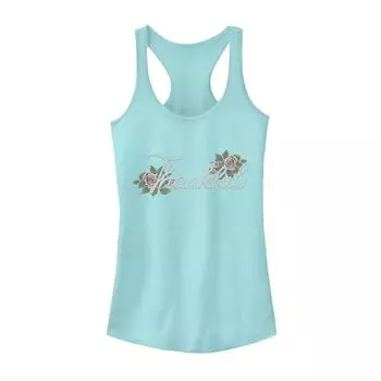 Майка с точечным принтом Junior's Благодарные цветы