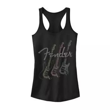 Майка с выцветшим логотипом Fender Stacked Guitar для юниоров Licensed Character