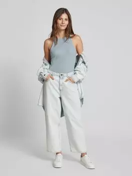 Майка с вышитой этикеткой, модель 'drew' Gestuz, светло-голубой