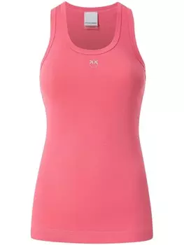 Майка с вышитым логотипом PINKO, розовый