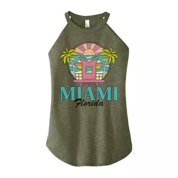 Майка с высоким воротником и рисунком для юниоров Miami Licensed Character