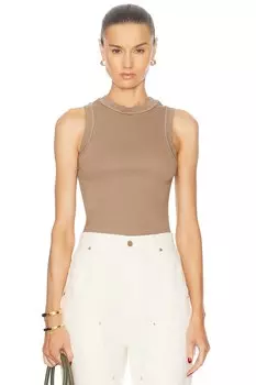 Майка с высоким воротником RENGGLI, цвет Oatmeal