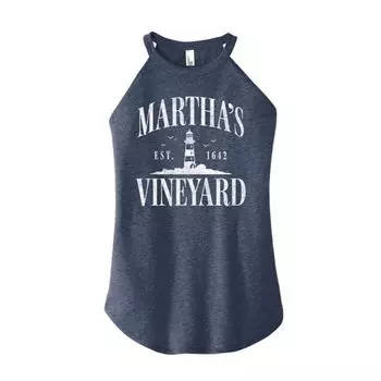 Майка с высоким воротом Martha's Vineyard для юниоров Unbranded, синий