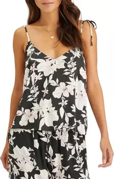 Майка Sanctuary Tie Shoulder Swing Cami, цвет Night Jungle