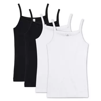 Майка SANETTA, черный/белый