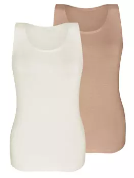 Майка Sassa 2er Sparpack Top, цвет black ivory