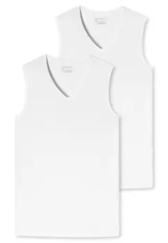 Майка Schiesser 2er Pack, белый