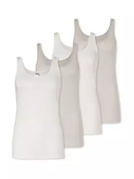 Майка Schiesser, цвет offwhite/grau