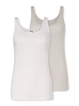 Майка Schiesser, цвет offwhite/grau