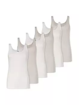 Майка Schiesser, цвет offwhite/grau