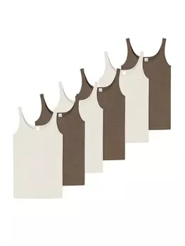 Майка Schiesser / Modal Essentials, цвет khaki/creme