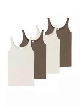 Майка Schiesser / Modal Essentials, цвет khaki/creme