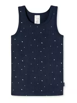 Майка SCHIESSER Original Classics, темно-синий