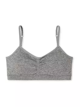 Майка Schiesser Seamless, пестрый серый