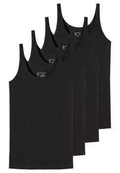 Майка Schiesser Unterhemd / Top 95/5 Organic Cotton, черный