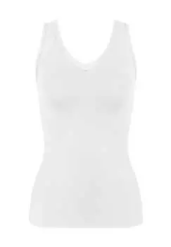 Майка "Sense of Modal" с v-образным вырезом Sloggi, белый