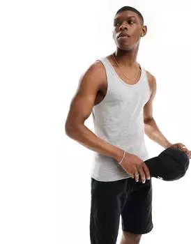 Майка серого вереска ASOS DESIGN