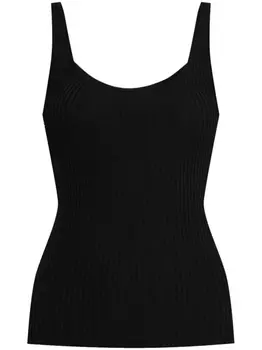 Майка шерстяная Theory, черный