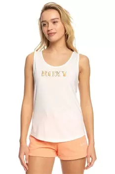 Майка сходящая с ума Roxy, белый