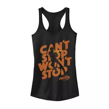 Майка силуэта Nerf для юниоров "Can't Stop Won't Stop" Licensed Character