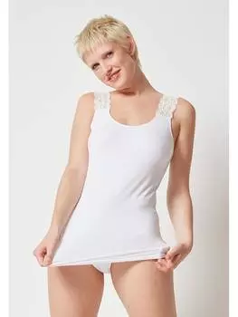 Майка Skiny, белый