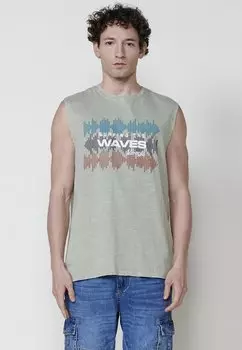 Майка SLEEVELESS Koroshi, хаки