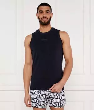 Майка Slim fit Karl Lagerfeld, синий