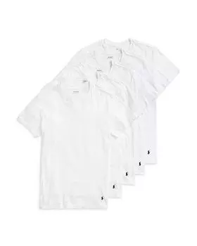 Майка Slim Fit с V-образным вырезом, упаковка из 5 шт. Polo Ralph Lauren