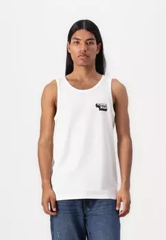 Майка SLIM STACK TANK Tommy Jeans, кремовый