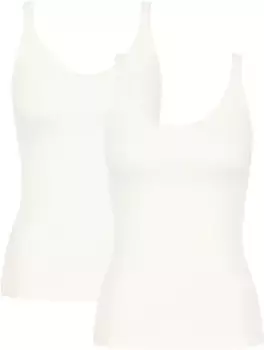 Майка sloggi "GO Shirt 01 C2P" (упаковка, 2 шт.), из натурального хлопка, белый