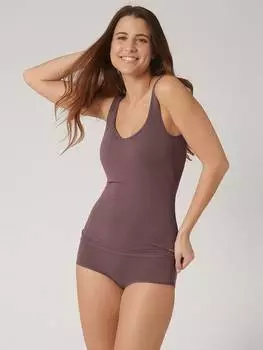 Майка Sloggi, коричневый