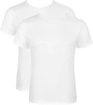 Майка sloggi "мужская GO ABC 2.0 O-Neck 2P" (2 шт. в упаковке), легкая и удобная, белый