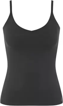 Майка sloggi "НОВИНКА: ZERO Feel 2.0 Spaghetti Top", бесшовная, черный