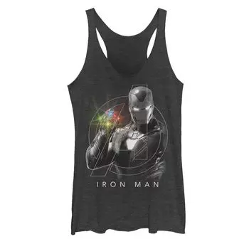 Майка со светящимися камнями и логотипом Marvel Avengers Endgame для юниоров Licensed Character