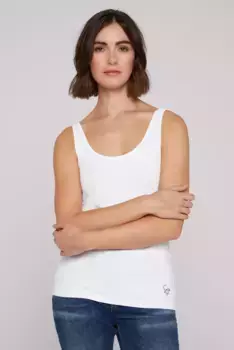 Майка SOCCX, белый