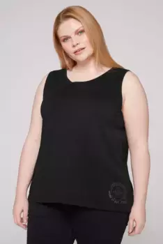 Майка SOCCX, черный