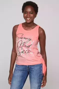 Майка SOCCX, хлопок, розовый