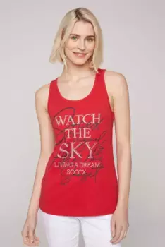 Майка SOCCX, красный