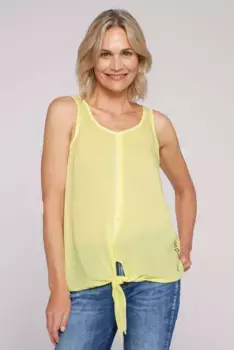 Майка SOCCX, желтый