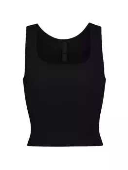 Майка Soft Lounge Rib Skims, цвет onyx