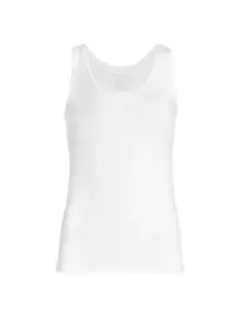 Майка Soft Touch с круглым вырезом Majestic Filatures, цвет blanc