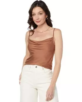 Майка Splendid Chelsea Cowl Tank, цвет Walnut