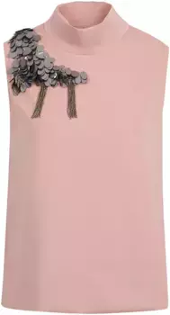 Майка Sportalm Kitzbhel с пайетками, лиловый